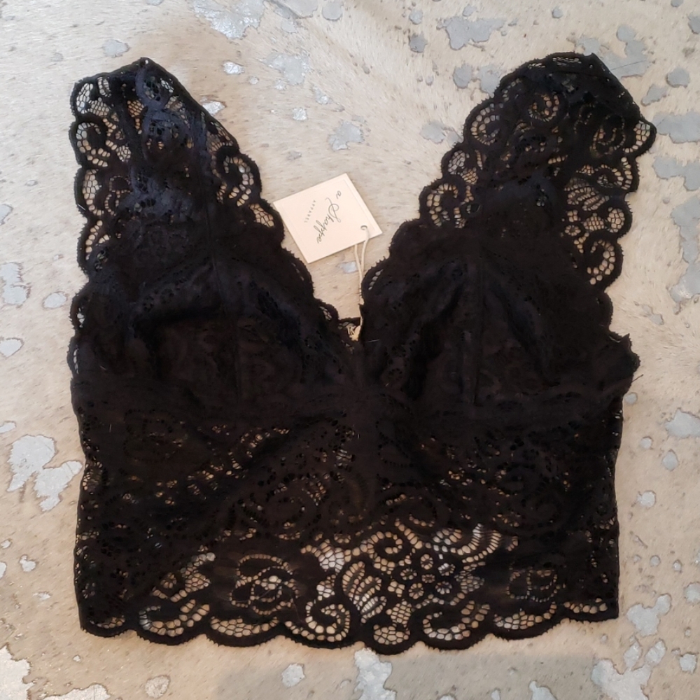 A Shappe Apparel Black Bralette Top